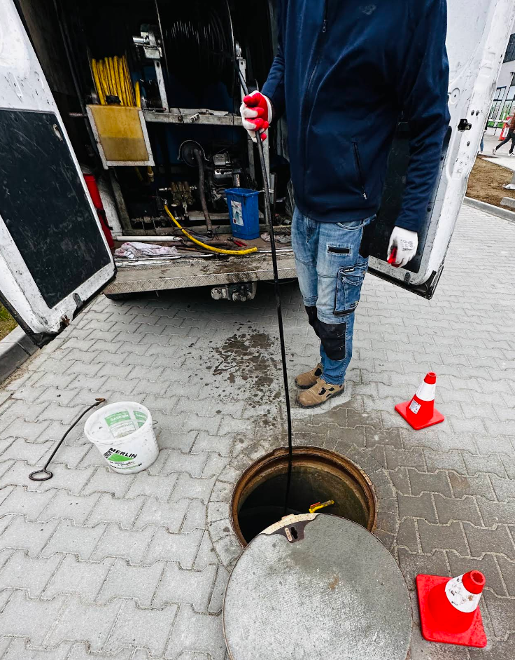 Czyszczenie ciśnieniowe kanalizacji metodą WUKO